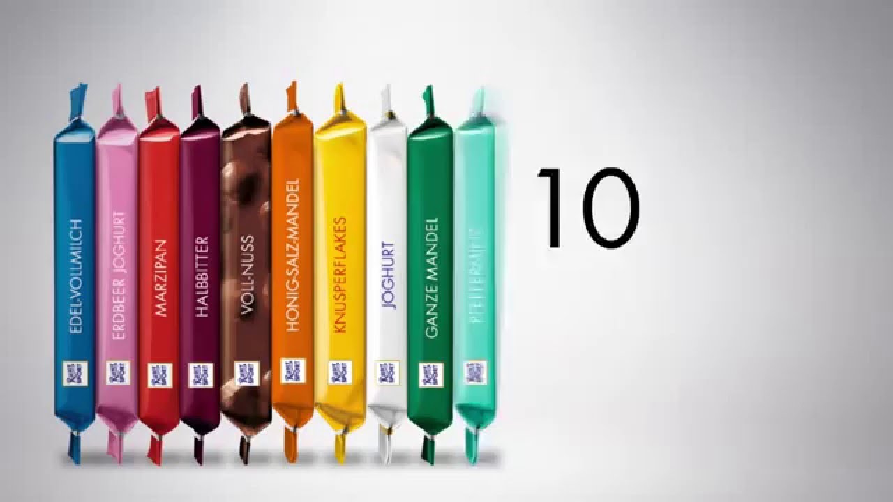 RITTER SPORT Neujahrsgrüße 2016