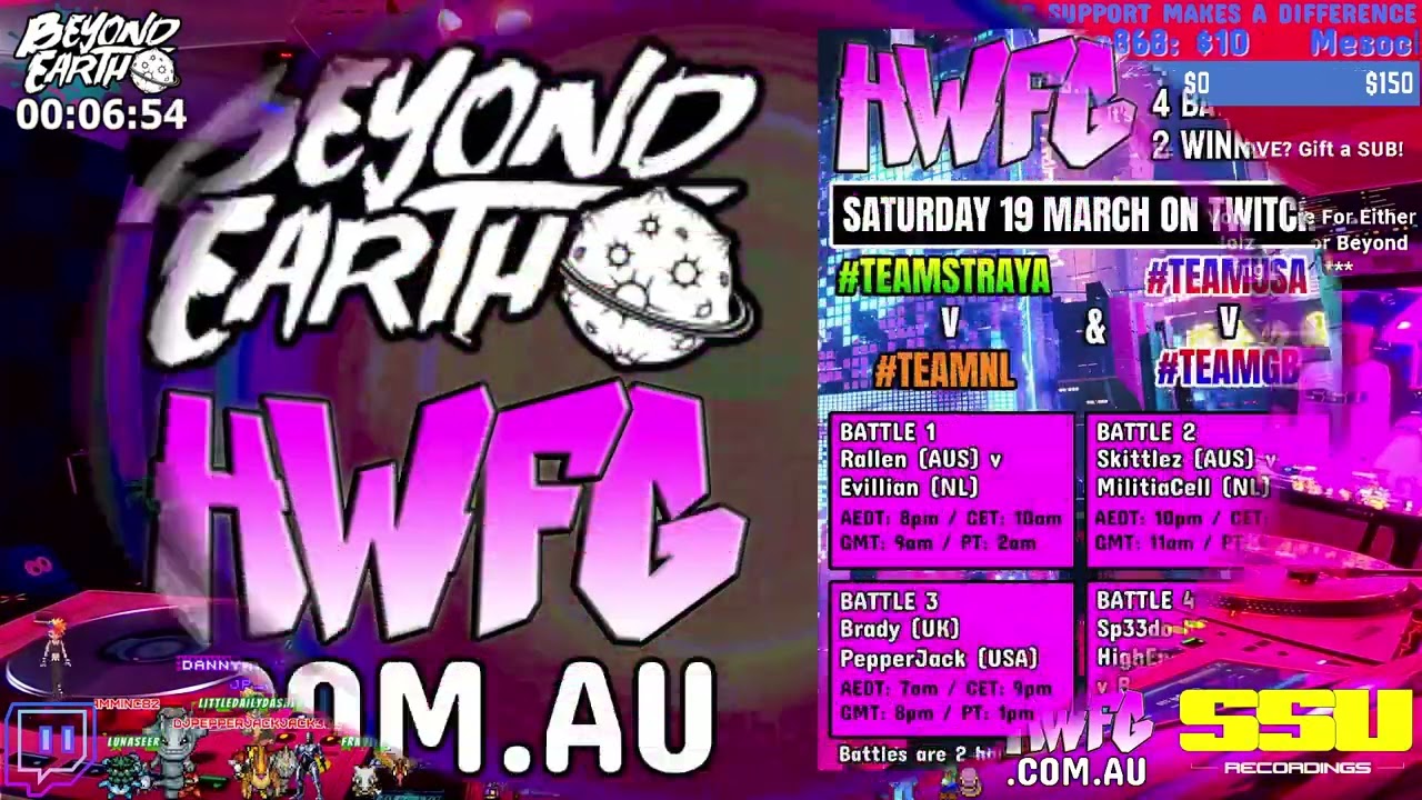 HWFG - UK vs USA (Part 2) - #SSURecordings #AnonymousProductions #STC #RaveStylesKrew