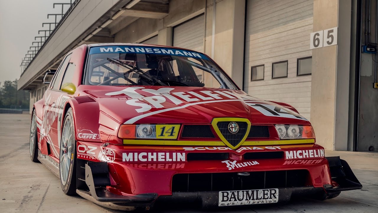 Alfa Romeo 155 DTM (ITC 1996) - за рулем Давиде Чирони
