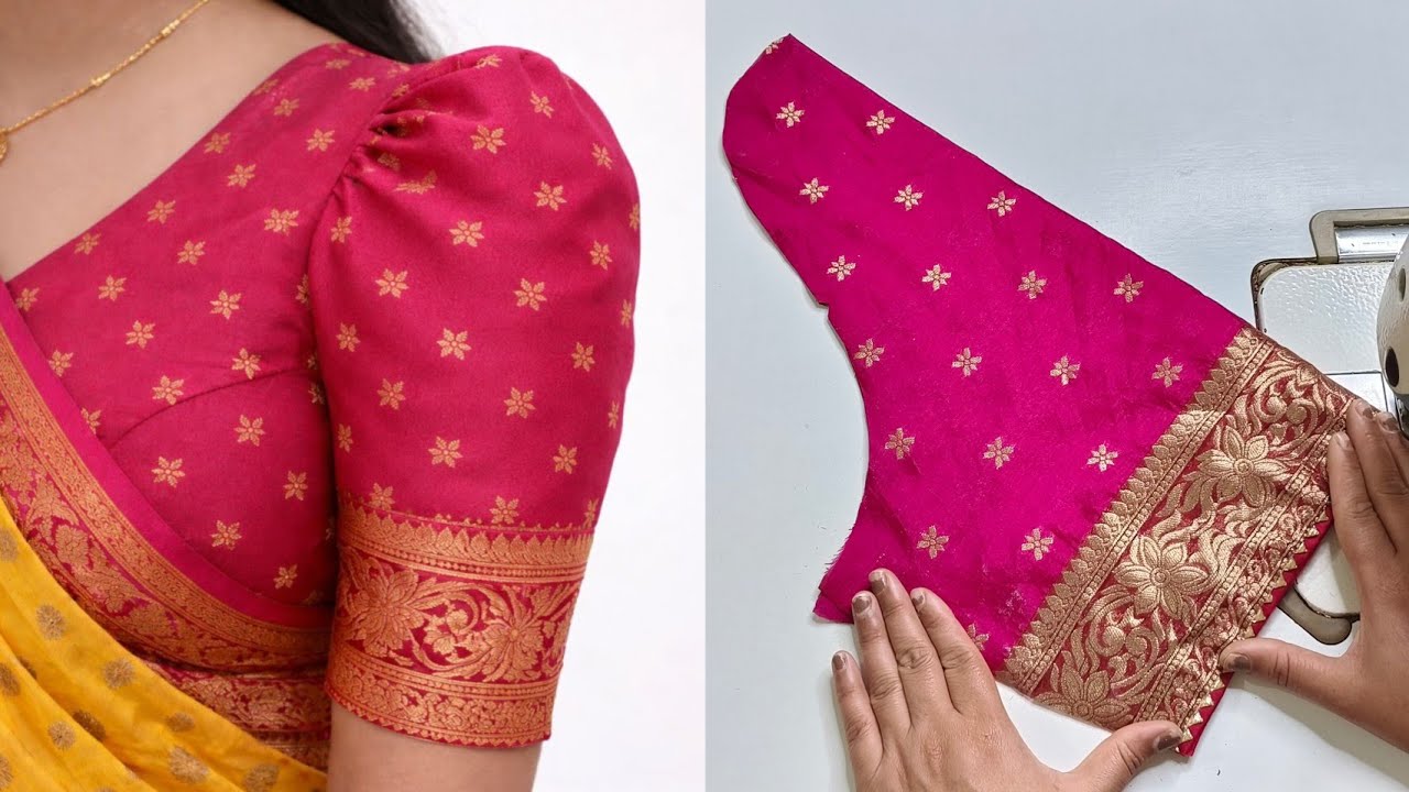 Puffy Sleeves Design | Puffy Sleeve Cutting and Stitching | Designer Blouse Sleeve Design