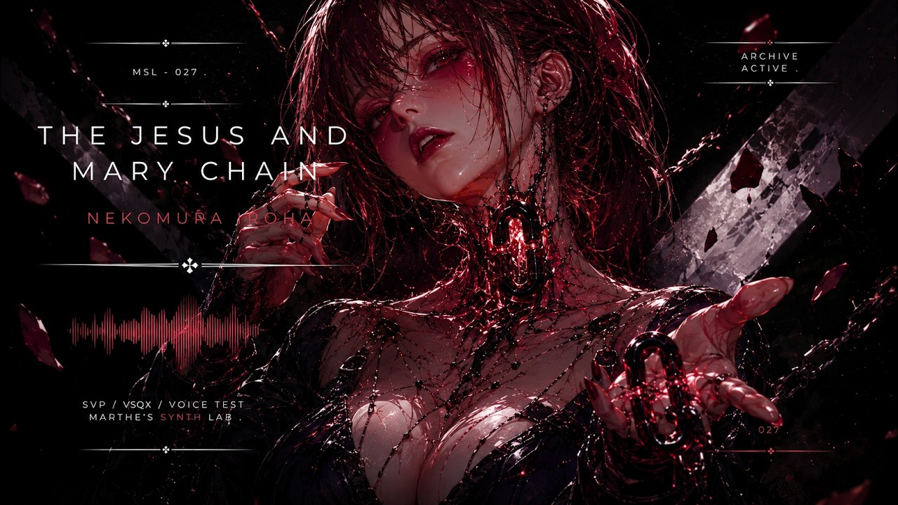 [Vocaloid Cover] Nekomura Iroha – The Jesus and Mary Chain (VSQX/SVP Included) | Marthe's Synth Lab.