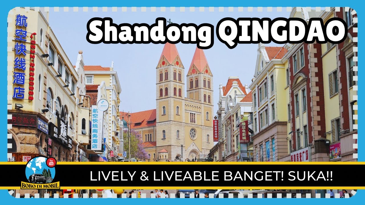 Et.3 Ep.155 | Shandong QINGDAO 青岛 | Shilaoren Beach, Zhanqiao Pier,  Centenary Zhongshan Road