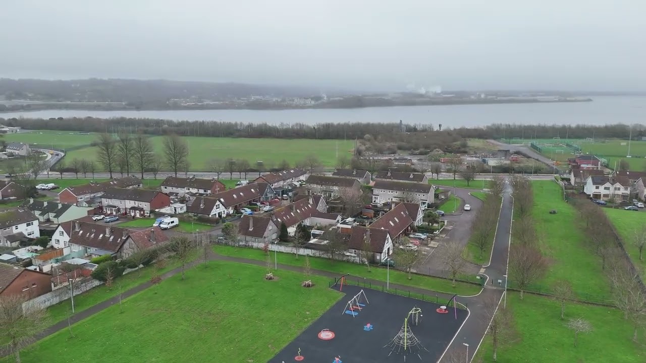 Play area football and G.A.A. pitches. This is MAHON!