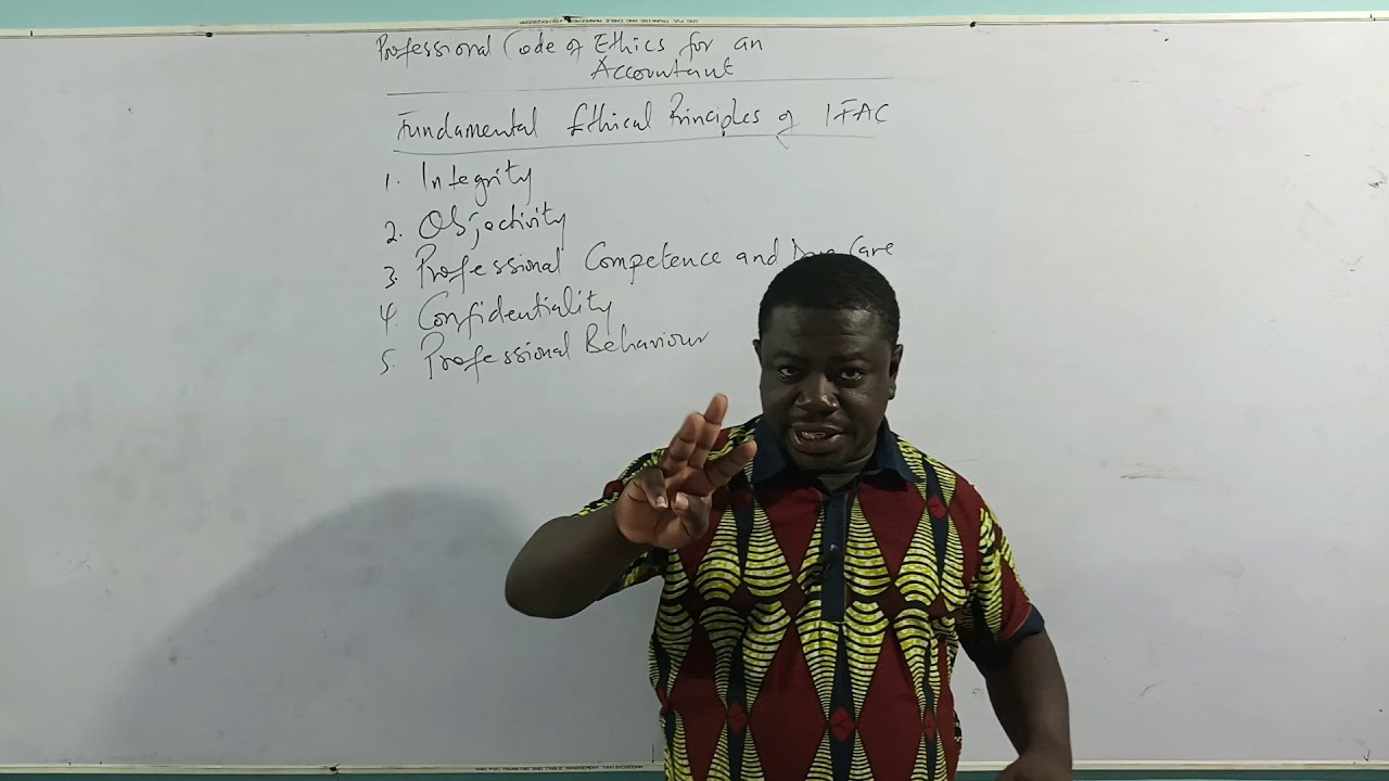 THE PROFESSIONAL CODE OF ETHICS FOR ACCOUNTANTS (PART 1)