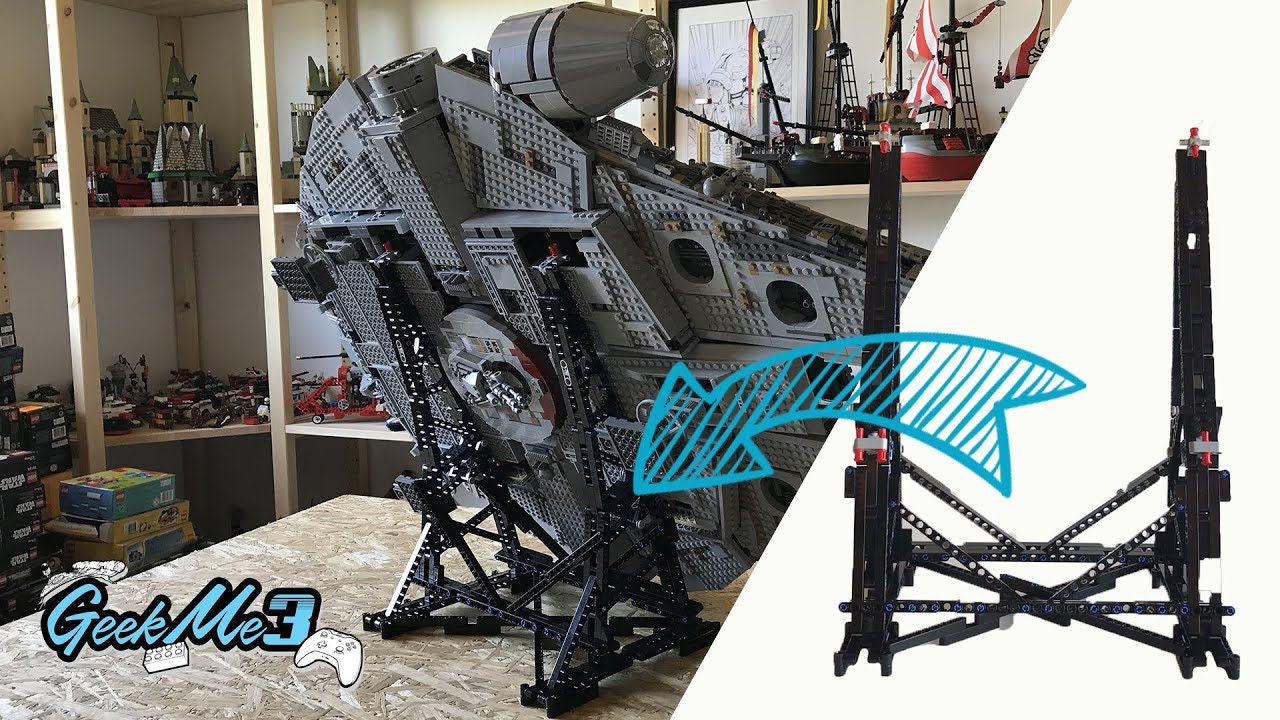 [MOC LEGO] J'AI TESTÉ LE SUPPORT DU FAUCON MILLÉNIUM! - LEGO 75192 Vertical Stand