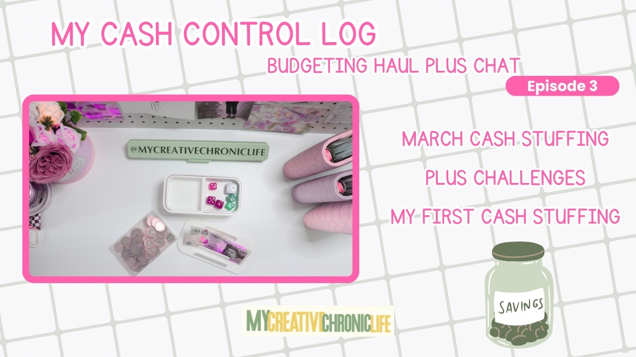Cash Stuffing & Challenges | My first time- My Cash Control Log | Episode 3