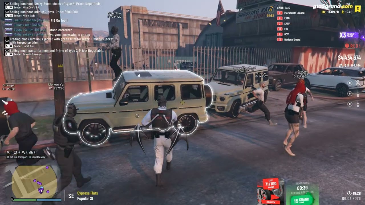 gang raid 2026 03 07