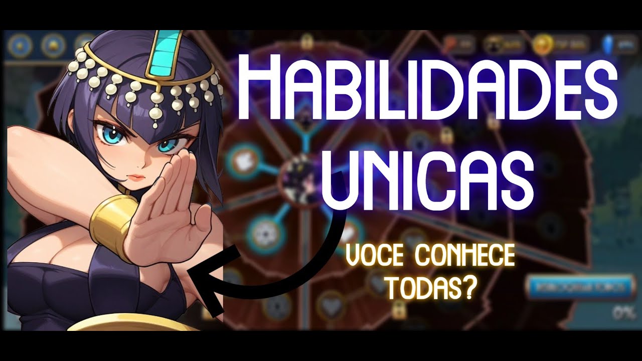 Explicando TODAS as HABILIDADES CARACTERÍSTICAS dos personagens no SkullGirls Mobile!
