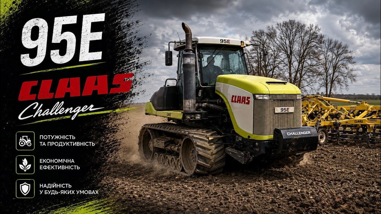 CLAAS Challenger 95E культивація