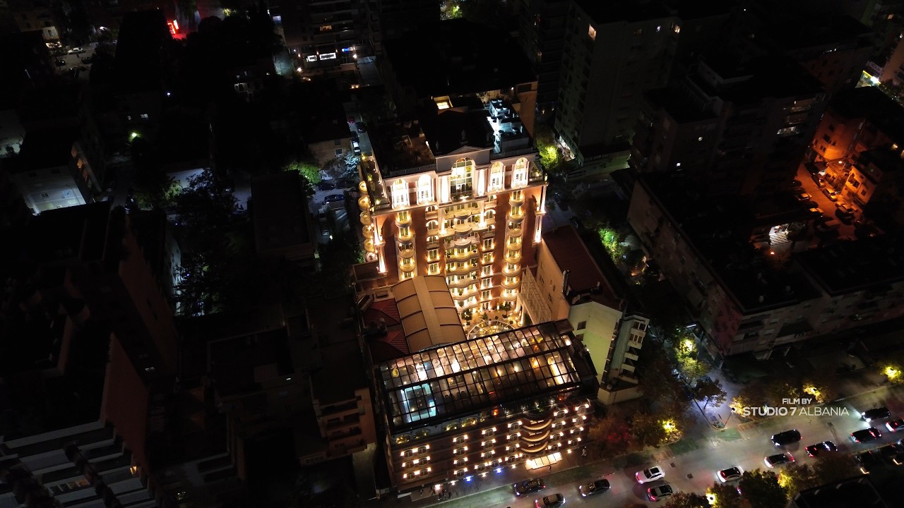 Hotel Xheko Imperial Tirana | Drone Cinematic 4K nga Studio 7 Albania