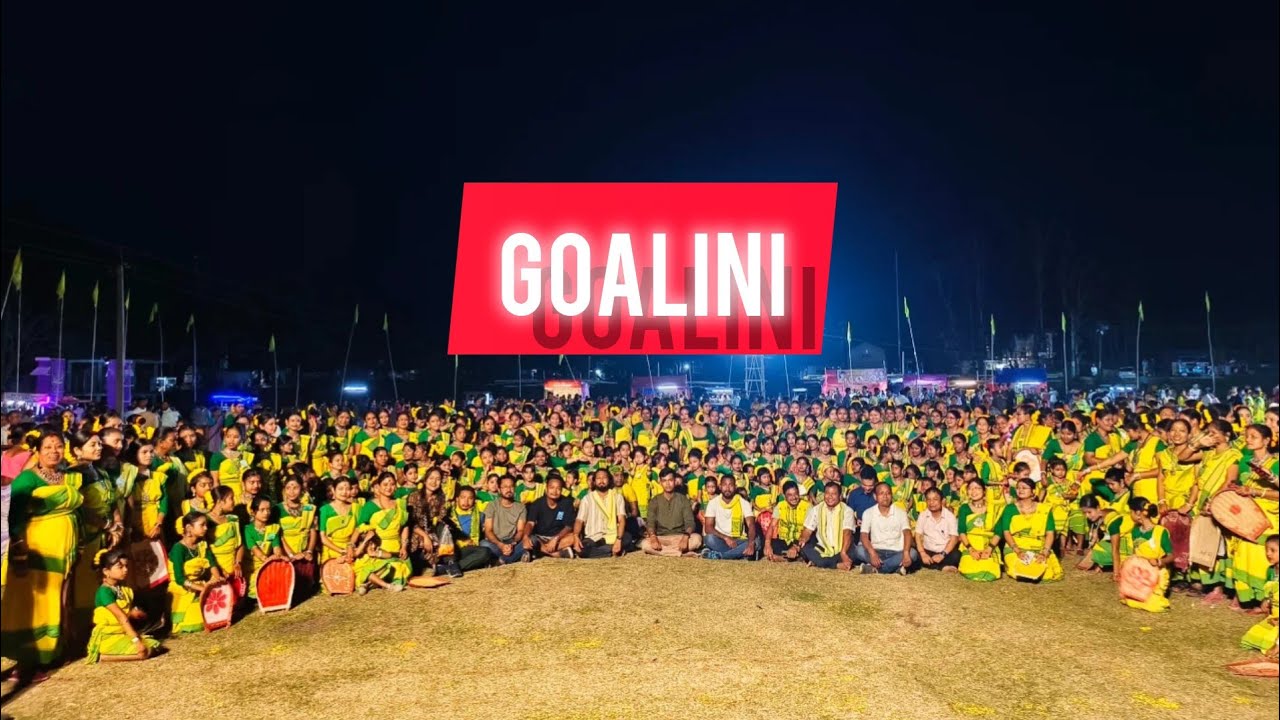 GOALINI | Koch-Rajbongshi Traditional Folk Dance | By 500 Dancer's