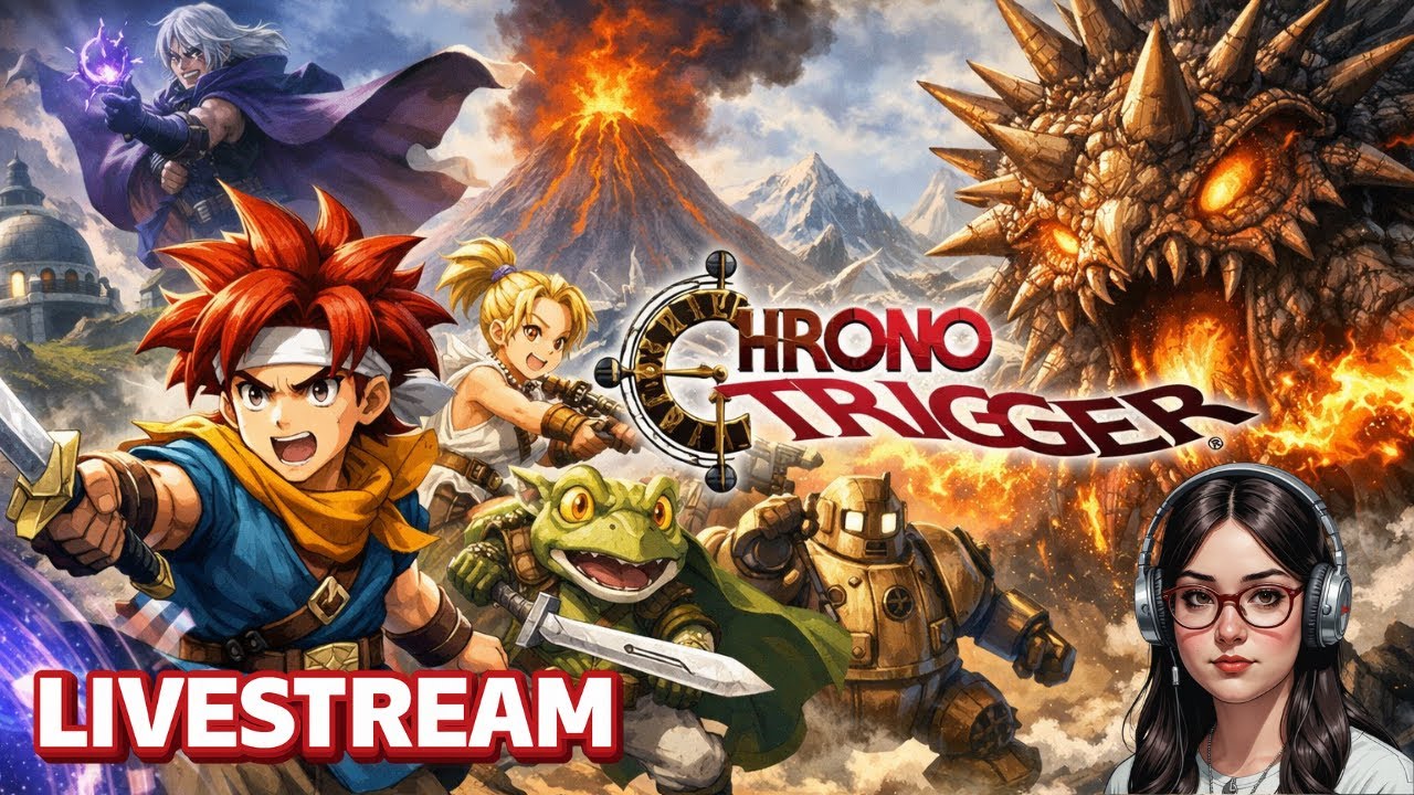 🔴Live: Chrono Trigger | First Time Playing! | Part 5