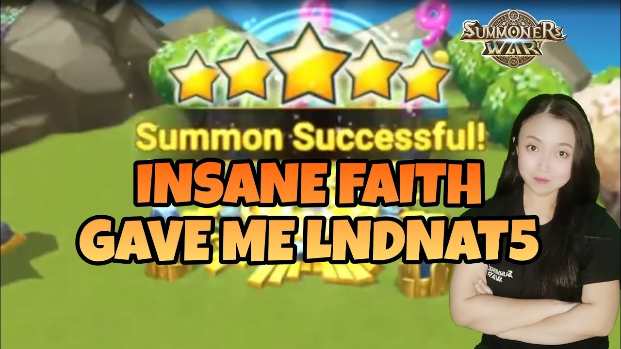I GOT MY SECOND LNDNAT5!!! [Summoners War : Sky Arena]