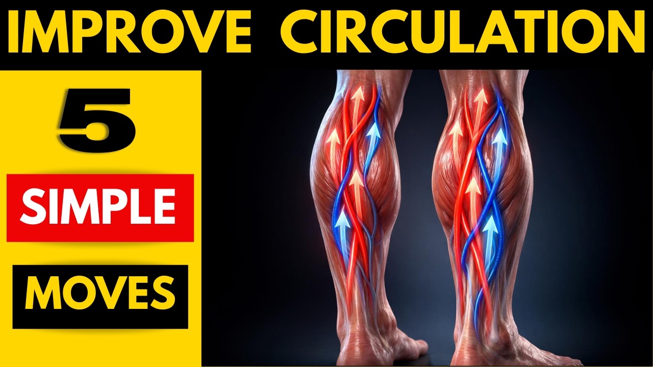 Poor Leg Circulation After 60? Do These 5 Science-Backed Moves