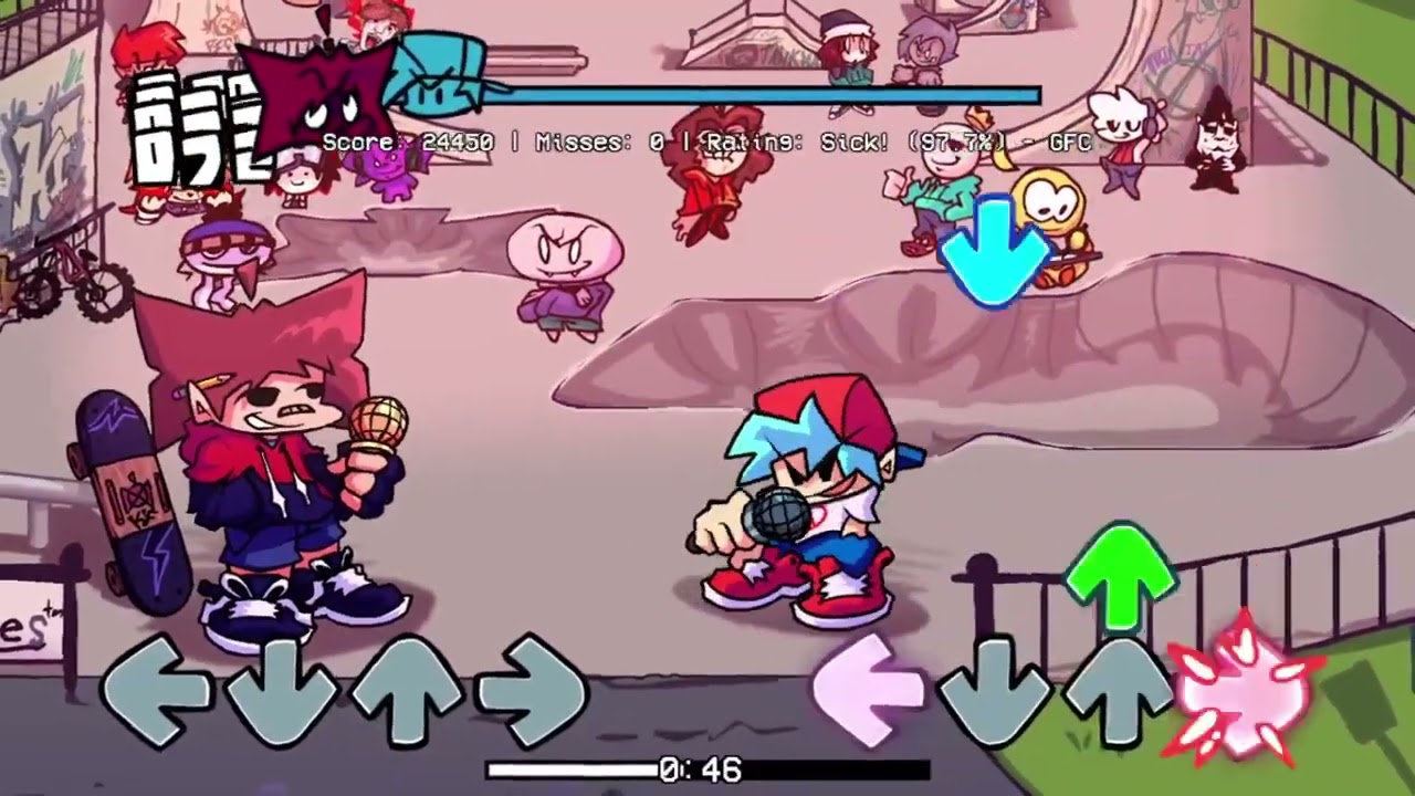 FNF - Sk8ing (One-Shot) - Sk8ing (FC) (By @Captainfinnster)