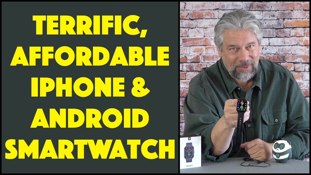 SoundPeats Smart Watch 3 iPhone/Android Smartwatch -- DEMO & REVIEW