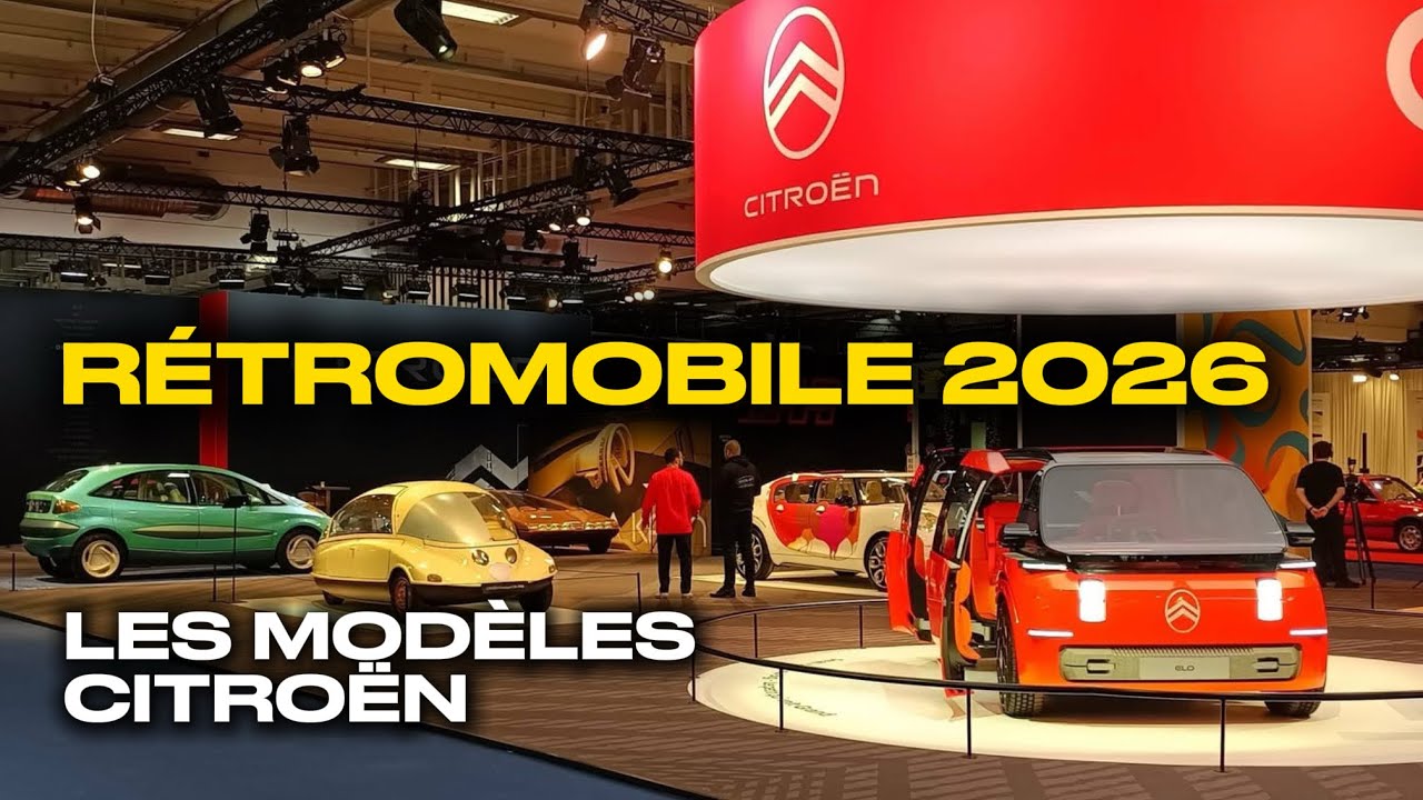 Citroën à RÉTROMOBILE 2026 | Reportage