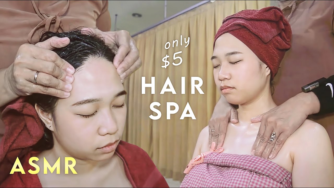 ASMR Creambath | The Most Satisfying Indonesian Hair Spa