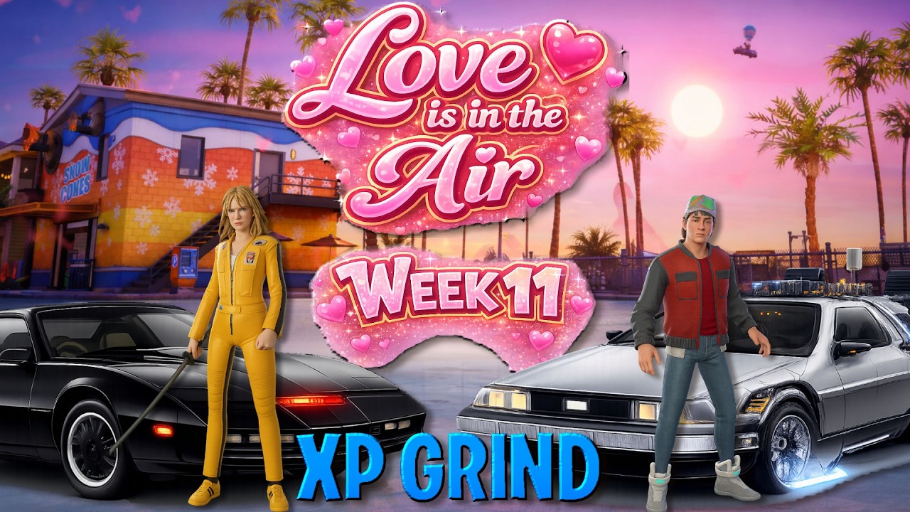 Fortnite XP Grind – Week 11 Love Is in the Air 💖 (LIVE)
