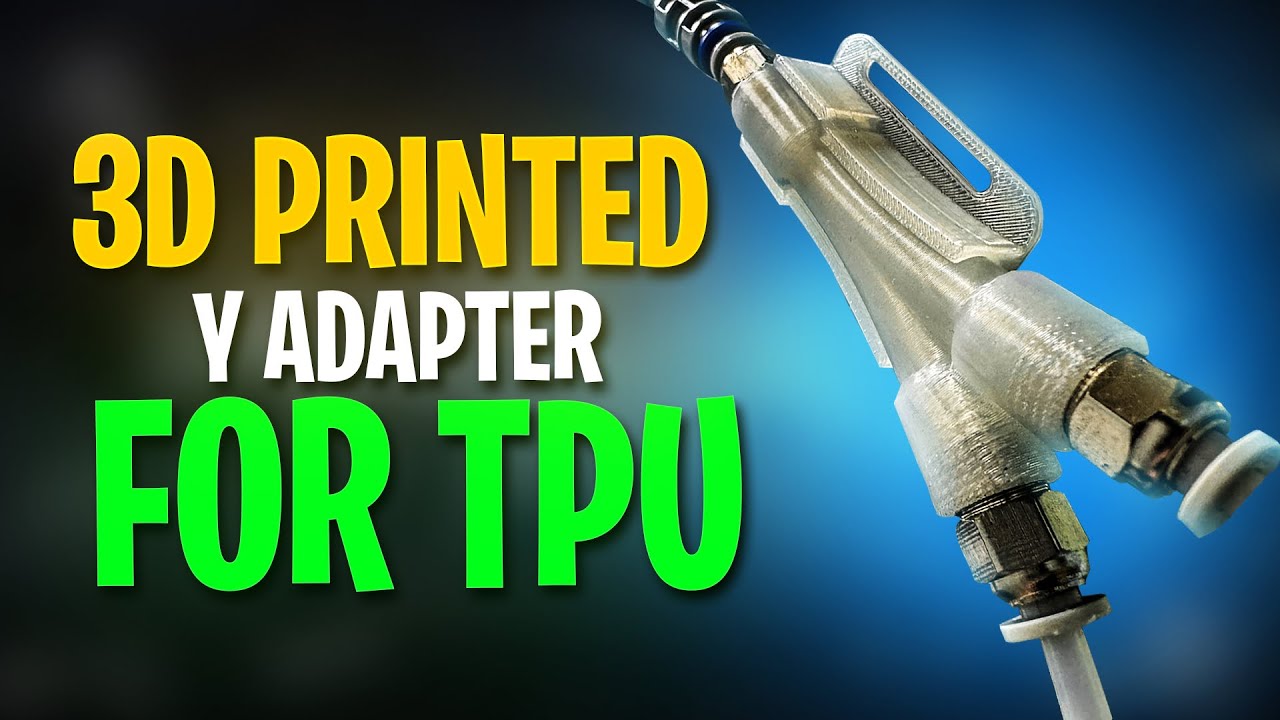 Y Adapter For TPU Filament  On My Bambu Labs X1 Carbon
