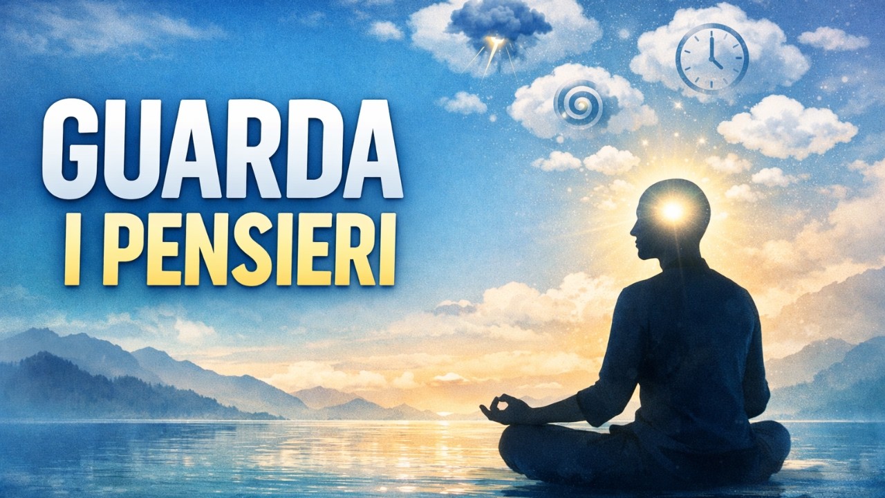 Osservare i pensieri senza farti trascinare