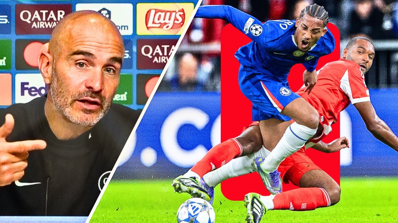 Enzo Maresca It's a Clear RED CARD for Tah  | Bayern 3-1 Chelsea