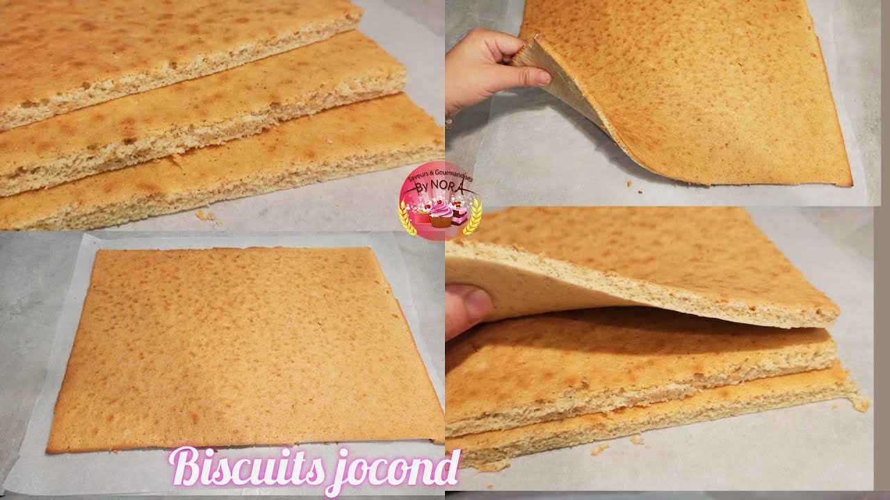 biscuits joconde, bases de pâtisseries بسكويت جكوند خاص في الطورطات
