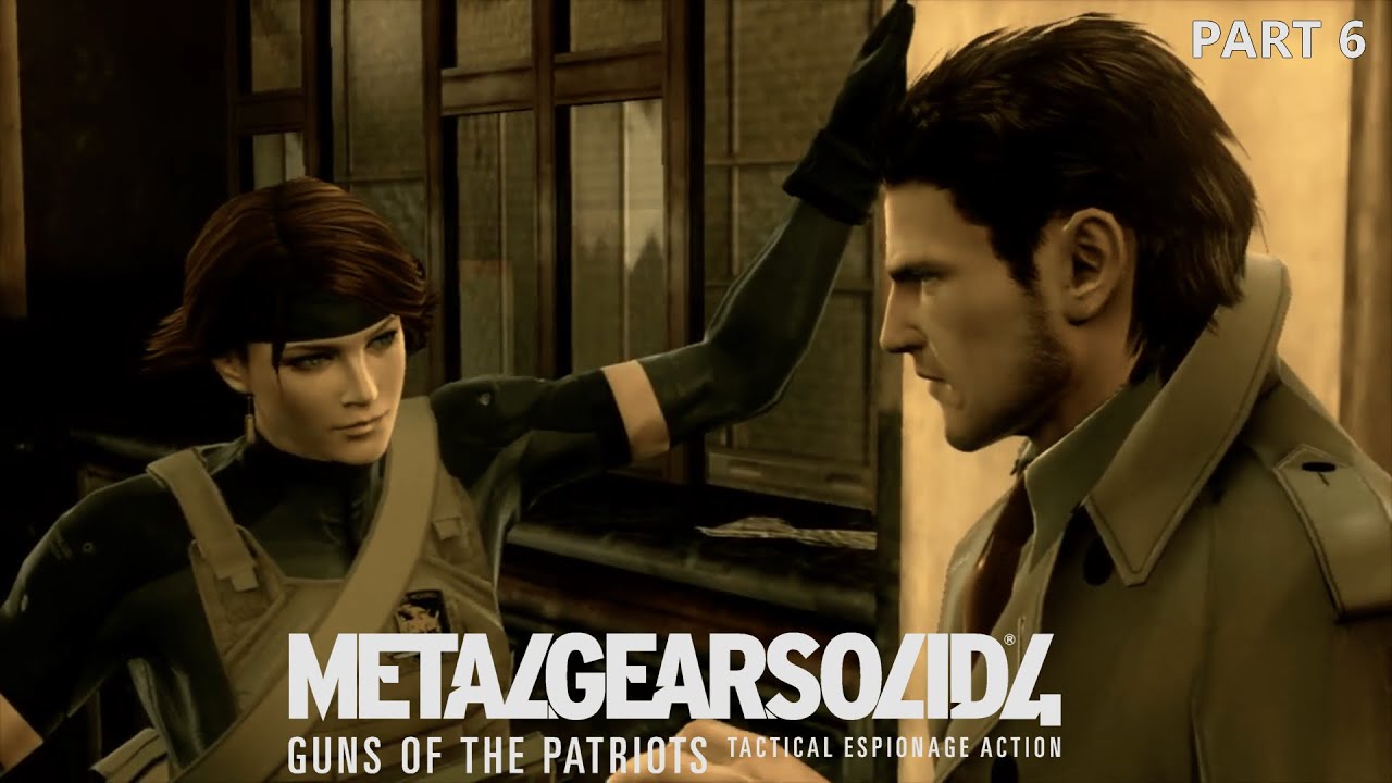 Metal Gear Solid 4 Guns of the Patriots Part 6 ( No Commentary Walkthrough)