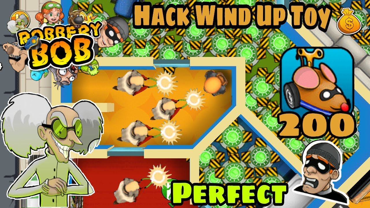 Robbery Bob Hack Hazmat Suit With 200 Wind Up Toy Part 29