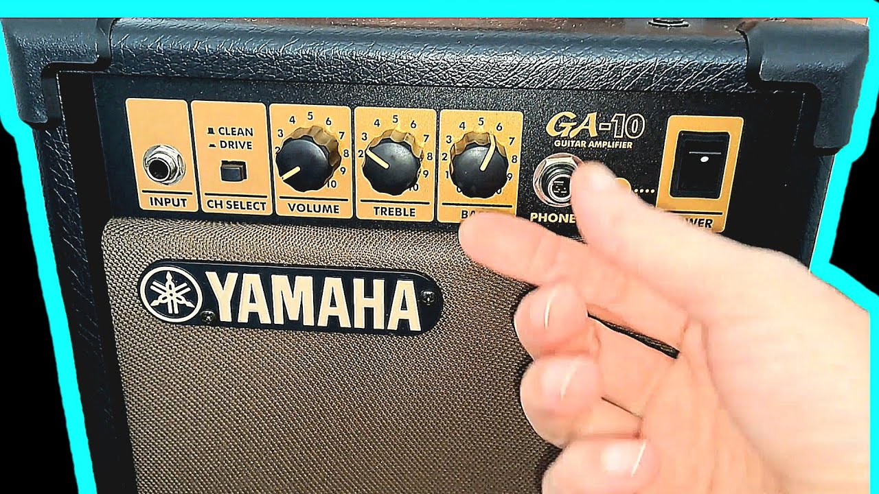 Best Cheap Guitar Amp? Yamaha GA-10 Unboxing & Review! 