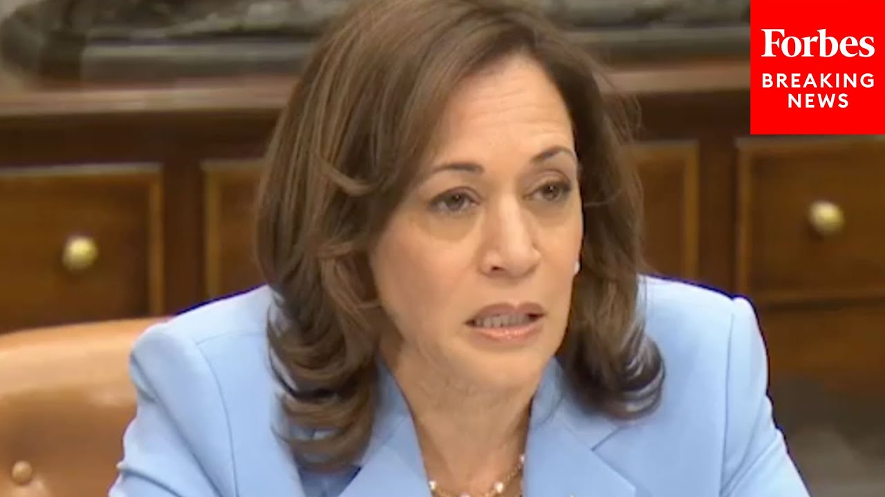 JUST IN: VP Kamala Harris Leads Reproductive Rights Meeting After Texas Judge's Mifepristone Block