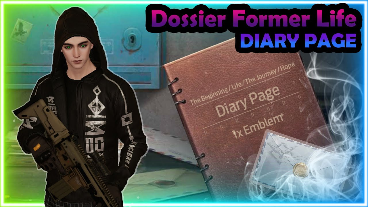 Former Life Diary Page + Treasure Note