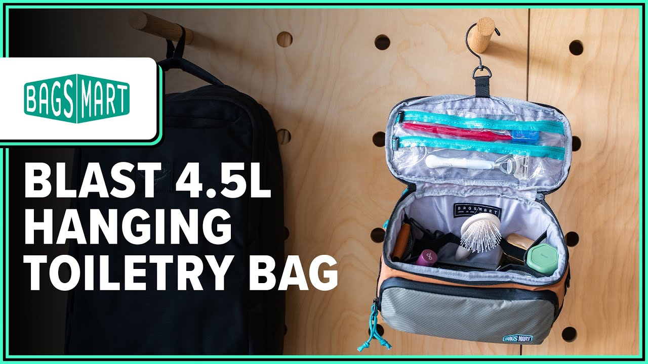 BAGSMART Blast 4.5L Hanging Toiletry Bag Review (2 Weeks of Use)
