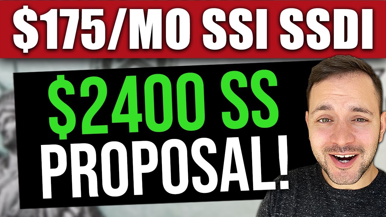 (WOW! $175/MO PAY SSI SSDI +$2400 PROPOSAL!) STIMULUS CHECK UPDATE & BREAKING NEWS 07/26/2022