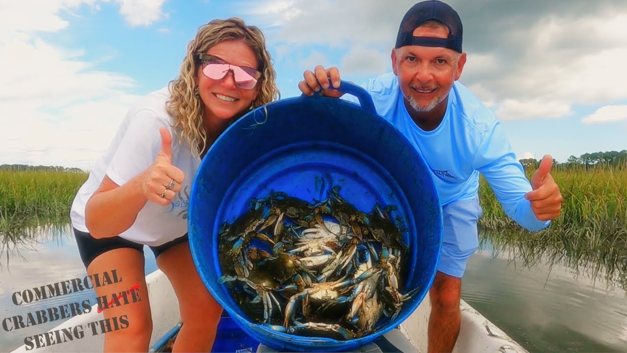 Наш лучший день ловли крабов в этом году: BIG BOY Got Me Good #bait #catch #food