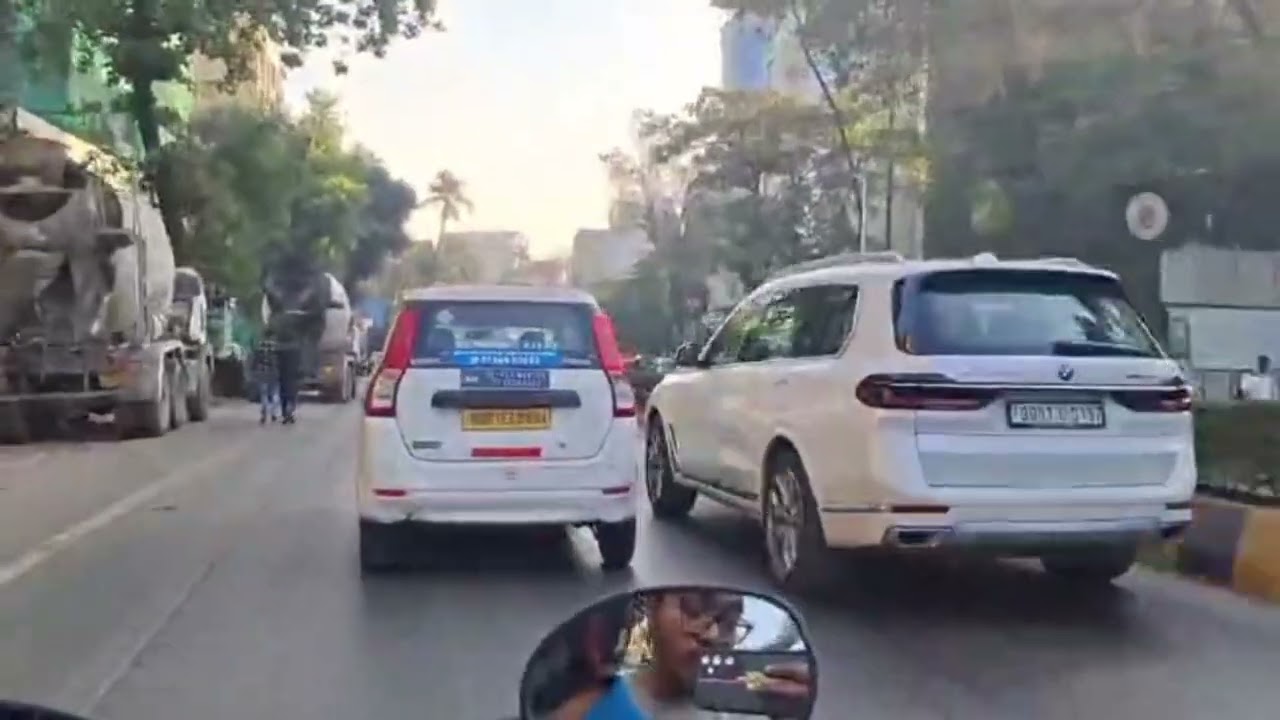 Juhu to Dadar bike ride |mumbai street view