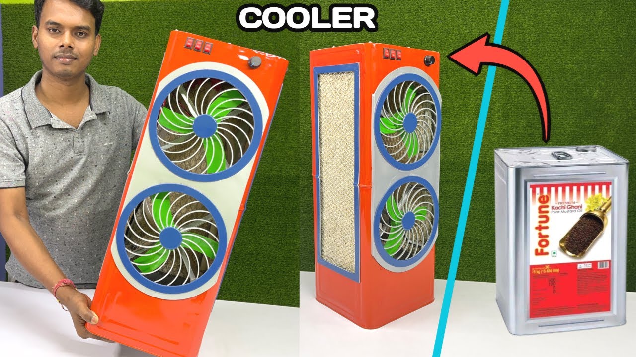 How To Make  Cooler || कूलर कैसे बनाए || DC Cooler Kaise Banaye || DC Cooler || High Speed Cooler