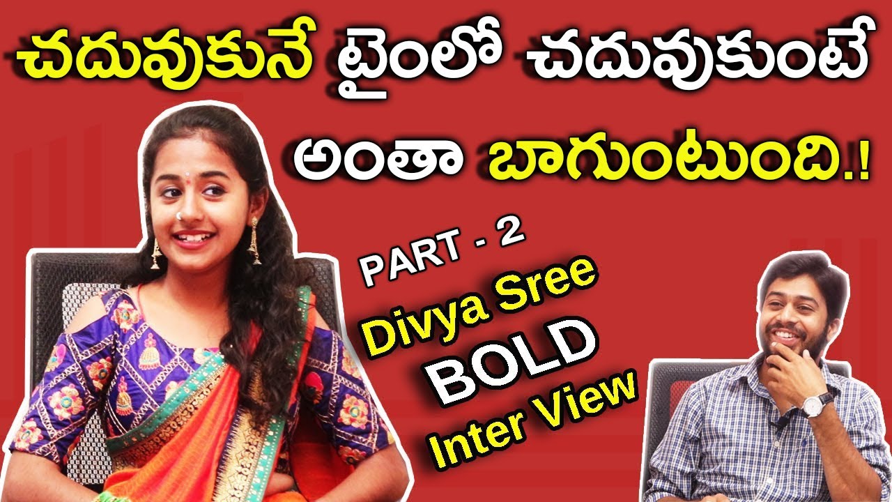Tik Tok Fame Divya Sree Exclusive Interview  Part -2| PradeepDevasari | #YOURSTV
