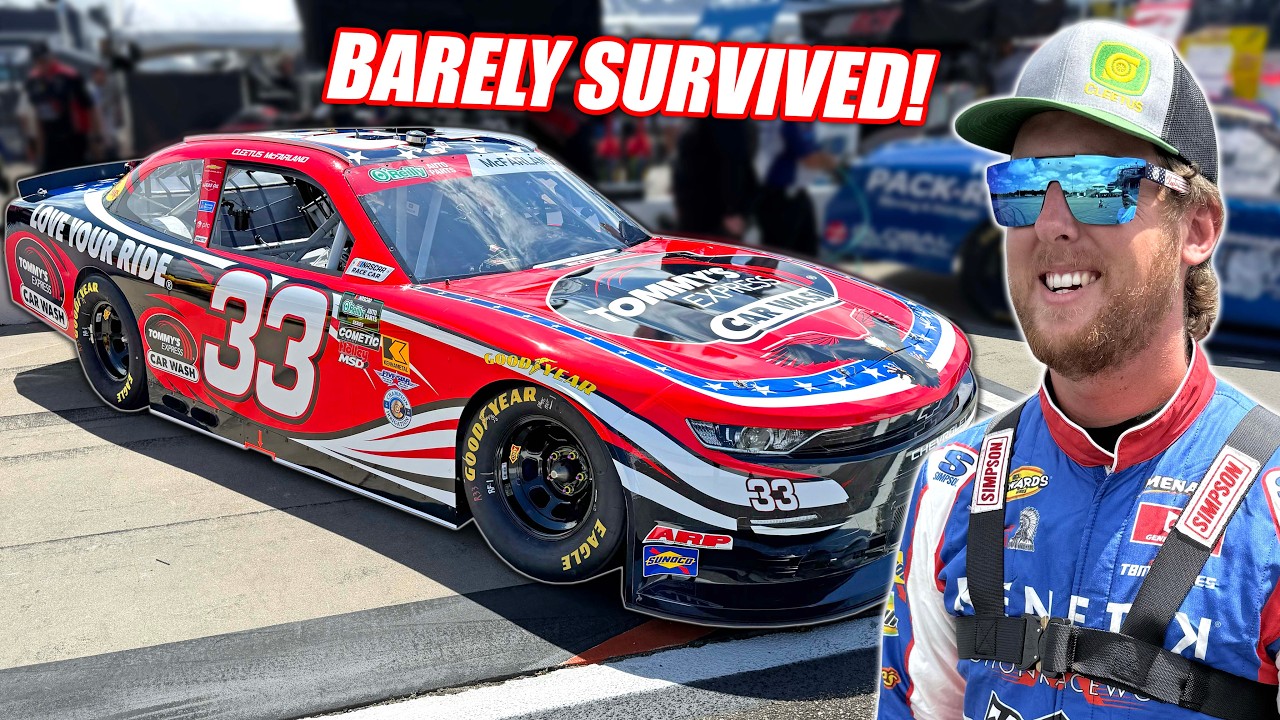 My NASCAR O'Reilly Series Debut Was Absolute CHAOS...