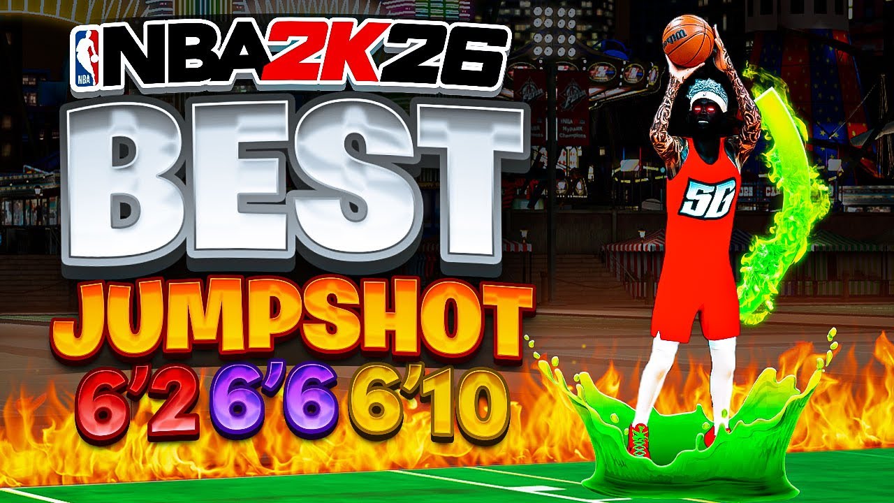 BEST JUMPSHOTS FOR ALL BUILDS + 3PT RATINGS in NBA 2K26! 100% GREEN WINDOW + FASTEST JUMPSHOT 2K26!
