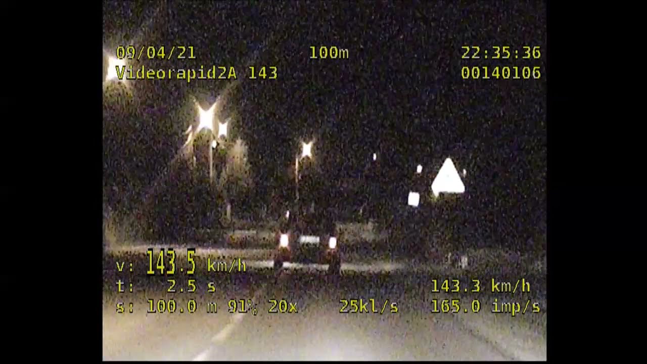 Szaleńcza jazda BMW w Skrzyszowie
