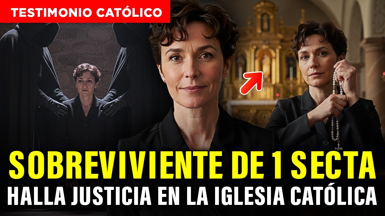 TESTIMONIO IMPACTANTE: Sobreviviente de una secta, encuentra paz y justicia en la Iglesia Católica