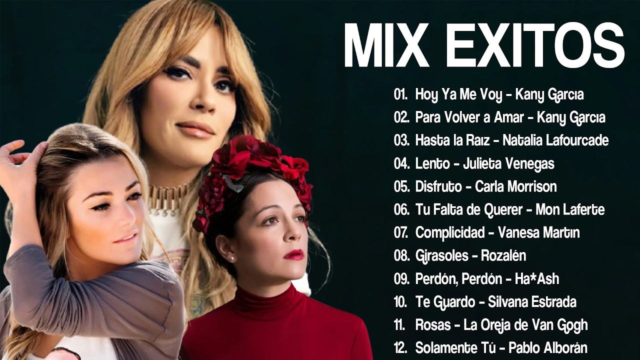 Kany García MIX Sus Mejores Éxitos - Kany García, Natalia Lafourcade, La Oreja de Van Gogh...