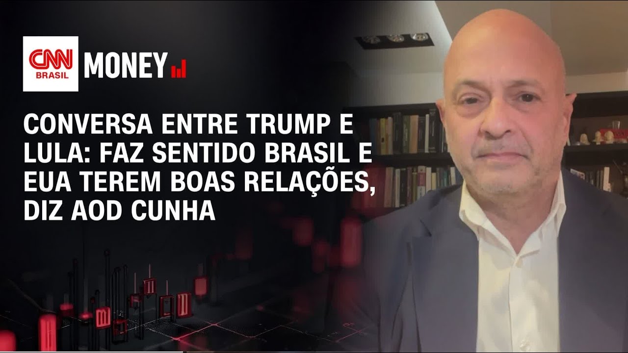 Conversa entre Trump e Lula: Faz sentido Brasil e EUA terem boas rela&ccedil;&otilde;es, diz Aod Cunha |Money News