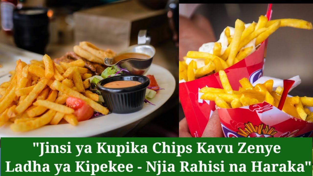 Jinsi ya Kupika Chips Kavu Crunchy na Tamu Balaa!🔥🍟 (Rahisi na Haraka)