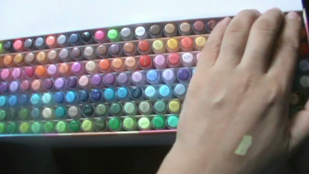 Primeras imprsiones marcadores de asrilico GUANGNA ACRYLIC brush pen