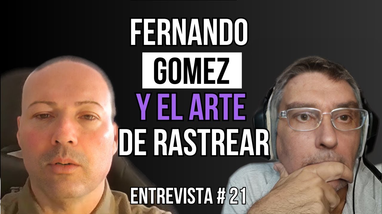 Rumbo a la supervivencia #21 - Fernando Gomez | El arte de rastrear, leer la tierra y seguir huellas