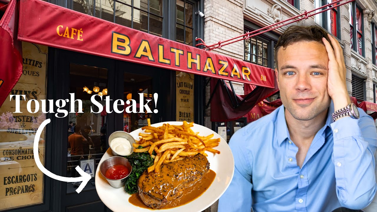 Ужин в Balthazar. Переоценён ли самый знаменитый французский ресторан Нью-Йорка? Были проблемы!