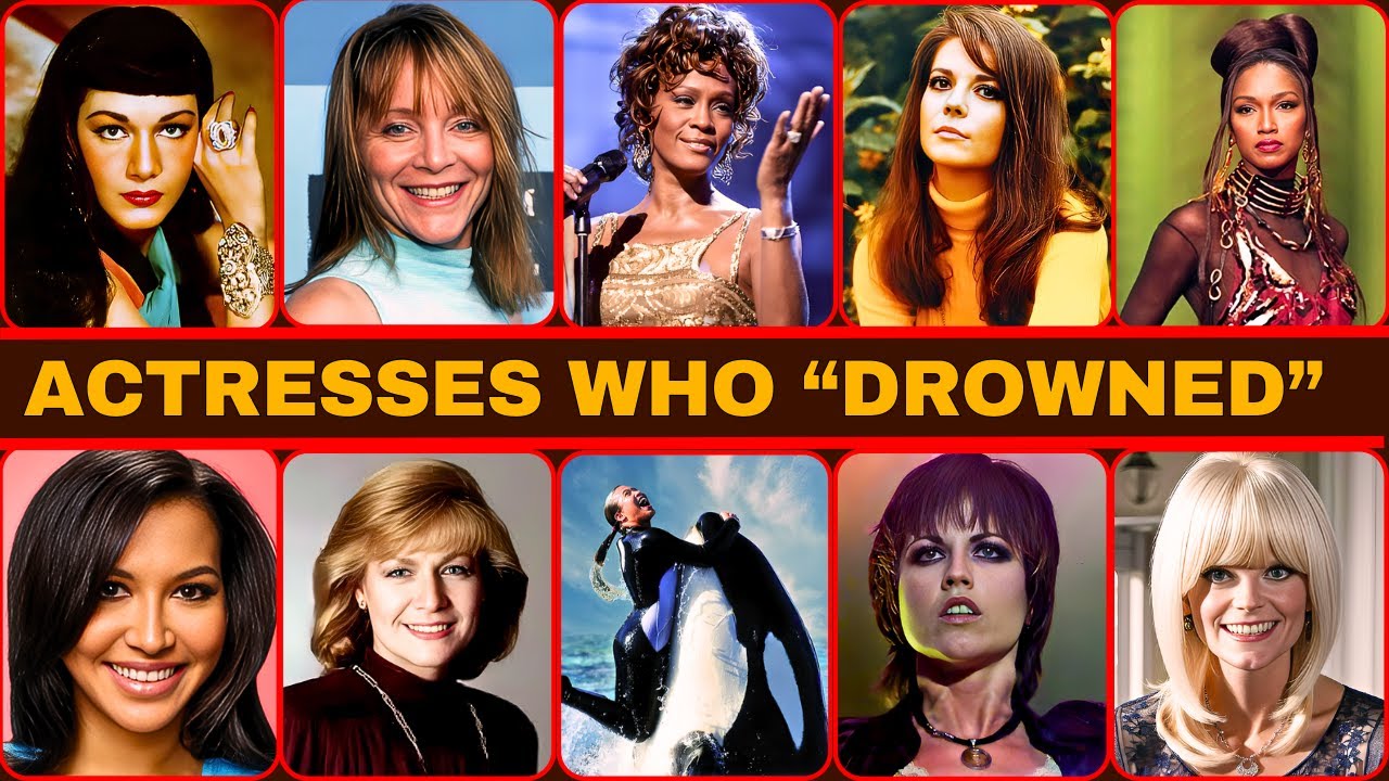 💔 25+ ACTRESSES Who Died by Drowning 😢| Silent Water Deaths