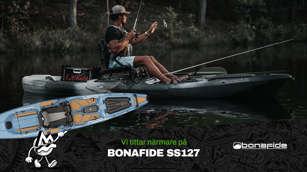 Bonafide SS127 en grym paddelkajak med stora ytor